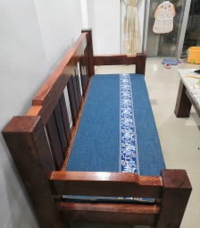 百年荔枝树 亲手打造传统沙发